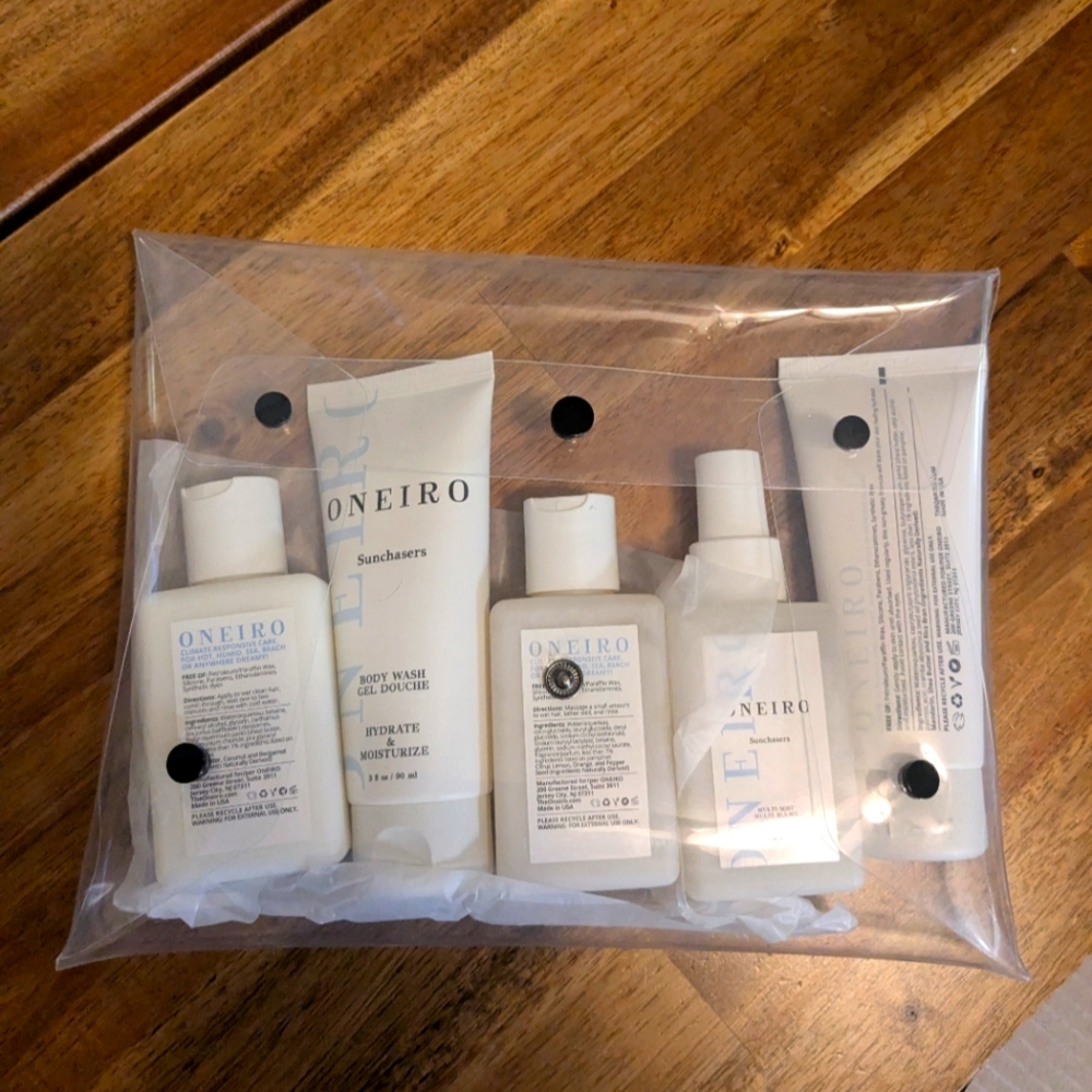 ONEIRO Sunchasers Ready, Go Kit! 5 piece set
